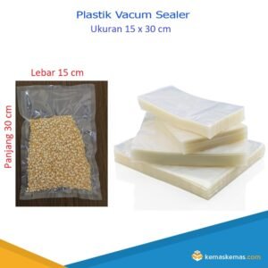 Plastik Vacuum Bag 15x30cm/ Food Grade Vakum Makanan Grosir