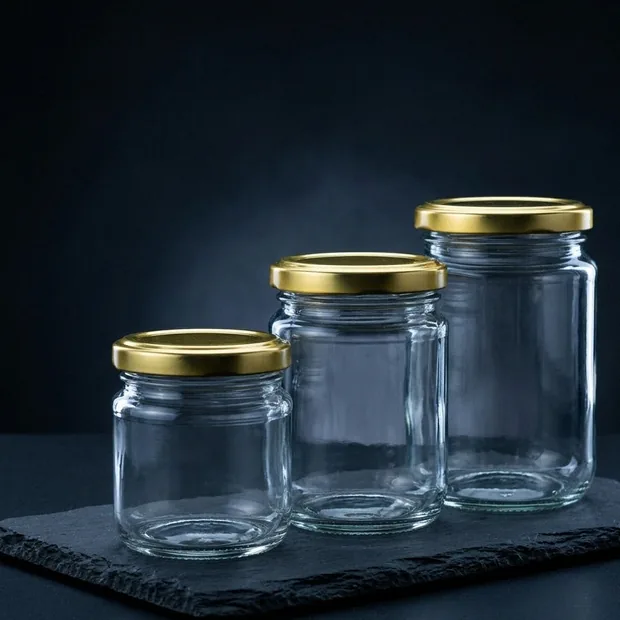 Koleksi botol dan toples kaca grosir untuk brand artisan Indonesia