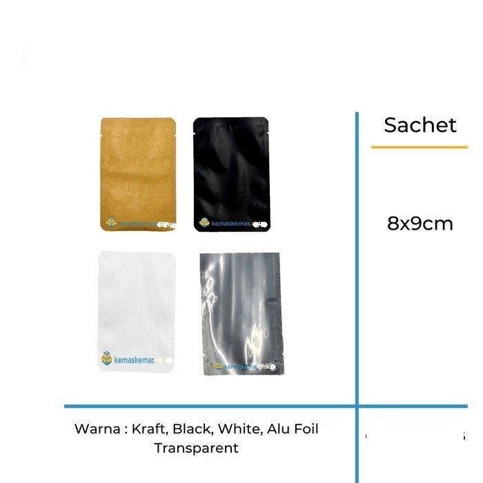 Sachet Alumunium Foil 8x9 cm Food Grade - id-11134201-23020-iza5c7kj33nvca